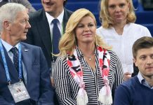 UZ PREDSJEDNICU NA TENISKOM MEČU REPREZENTACIJE BIO JE GROBAR HRVATSKE PRIVREDE LUKOVIĆ