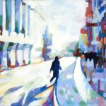 12.22 svibanj (Praška ulica, Zagreb), 70x80, ulje na platnu, 2007