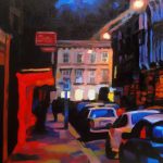 18.53 veljača, (Medulićeva, Zagreb), 80x110, ulje na platnu, 2008