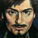 Dino Dvornik, ulje na platnu, 55x55, 2015