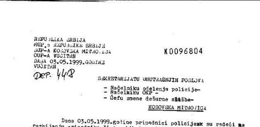 kosovo prisilni smještaj