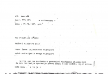 Objavljujemo šifrirani dokument koji potvrđuje planiranje zločina u Srebrenici