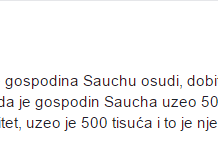 Pernarov nauk o ´poštenom´ lopovluku jednak je njegovom nauku o nepostojećem genocidu nad Hrvatima