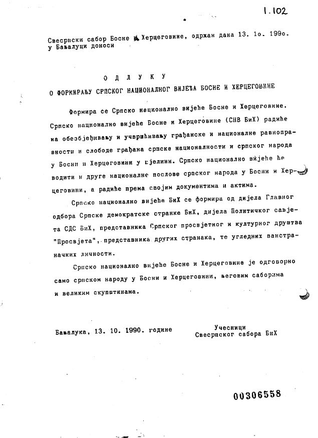 srpsko nacionalno vijeće bih