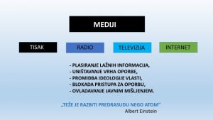 6 Mediji