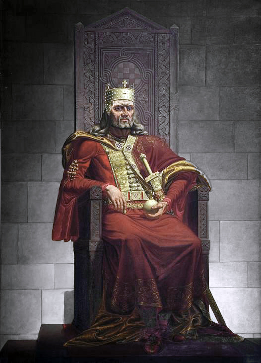 J. Horvat M. Kralj Tomislav na prijestolju