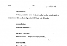 Objavljujemo trnaskript iz kojeg se vidi da zločine nakon ‘Oluje’ radi 5. korpus Armije BiH