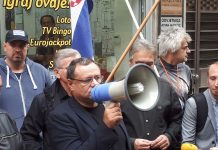 Skup protiv Pupovca:Plenković i Pupovac ako skinu HOS-u ploču mi ćemo skinuti sve četničke