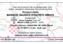 „MARIBOR NAJVEĆE STRATIŠTE HRVATA“ dokumentarni film