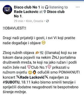 priopćenje