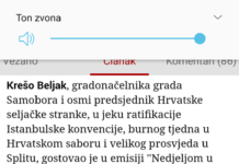 Večernji list gostovanje Beljaka kod Stankovića opisao kao gostovanje kod Aleksandra Plenkovića!?