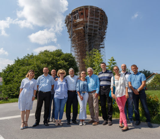 Velika donacija grupacije Cortec za obnovu vukovarskog Vodotornja