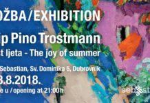Izložba slika “Radost ljeta” autora akademskog slikara Josipa Pina Trostmanna u Dubrovniku