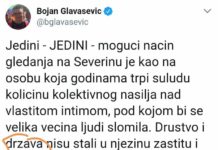 Bojan Glavašević brani cajkašicu Severinu