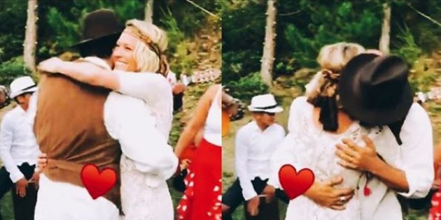 Mariage Robin Wright Clément Giraudet