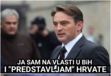 Komšić je projekt zapada za asimilaciju preostalih Hrvata u BiH