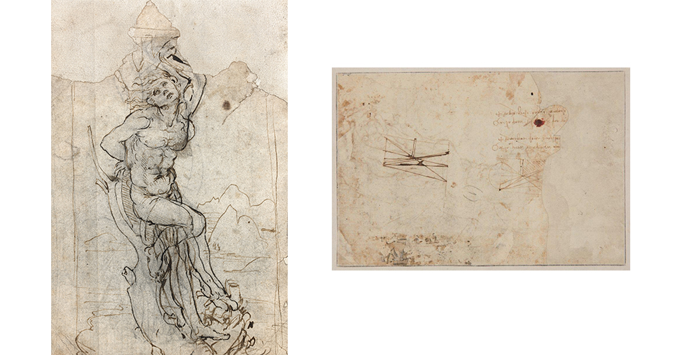 St Sébaastien de Léonard de Vinci