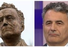 Komedija: Skulptura Tuđmana više liči na Bandićevog ‘pobočnika’ Pavla Kalinića