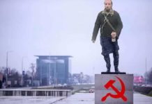 Komunjare na skupu podrške vandalu Drači vikali umjesto smrt fašizmu-sloboda fašizmu!