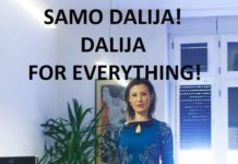 I pas okrenuo leđa Daliji Orešković na fotki za izbore