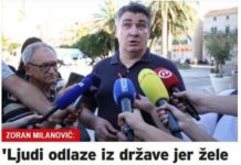 Milanović se “bori protiv kradezea” na izborima i usput štit Plenkovića u svezi iseljavanja građana!