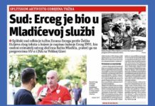 Ercega -snimatelja zločinca Mladića ‘levičarski’ mediji predstavljaju kao branitelja, ima Ercega četnika, mogli bi i oni postati branitelji?!