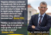 SLADOLJEV: Tražim istupanje Hrvatske iz članstva lažne SVJETSKE zdravstvene organizacije, u stvarnosti privatne i korumpirane, koja radi na štetu zdravlja ljudi
