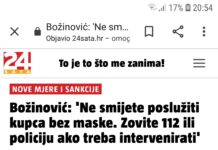 Božinović prijeti represijom tko nema maske u dućanima, a dr. Sladoljev tvrdi maske jesu opasne, a znanstvenicima (sve češće) nedostaje pameti!