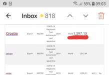 Hrvatska JE JOŠ 2018. godine kupila DIJAGNOSTIČKE ISPITNE INSTRUMENTE, UREĐAJE i TESTOVE ZA COVID-19!