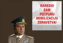 Beroš zaražen: Nadam se da će mu ostavljati hranu ispred vrata, da će policija provjeravati drži li se epidemioloških mjera!