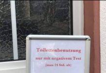 Kovid nacizam: U javni nužnik samo ako imas potvrdu da si covid negativan, ne starijim od 24 sata!