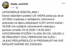 Dr. Jurinčić cijepljenje djece smatra zločinom protiv čovječnosti