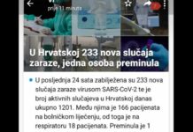 Iz posta dr. Sladoljeva i broja 233 zaraženih u svijetu dobijamo 15. 8. kao dan napada kabale na cijepljene preko 5g mreže?