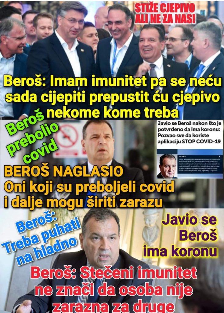 beroš laži
