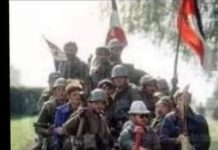 VUČIĆ 1995.: ‘Srpski radikali se zalažu za stvaranje jedinstvene srpske države, koja bi obuhvatila Republiku Srpsku, Republiku Srpsku Krajinu, Crnu Goru i Republiku Srbiju, mislimo da na takav način najviše doprinosimo miru na Balkanu i u Europi,!’