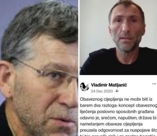Dr. S. Sladoljev: Pokojnom Matijaniću MORALO se iz opreza savjetovati da uza se uvijek ima Ivermectin i Mumyo!
