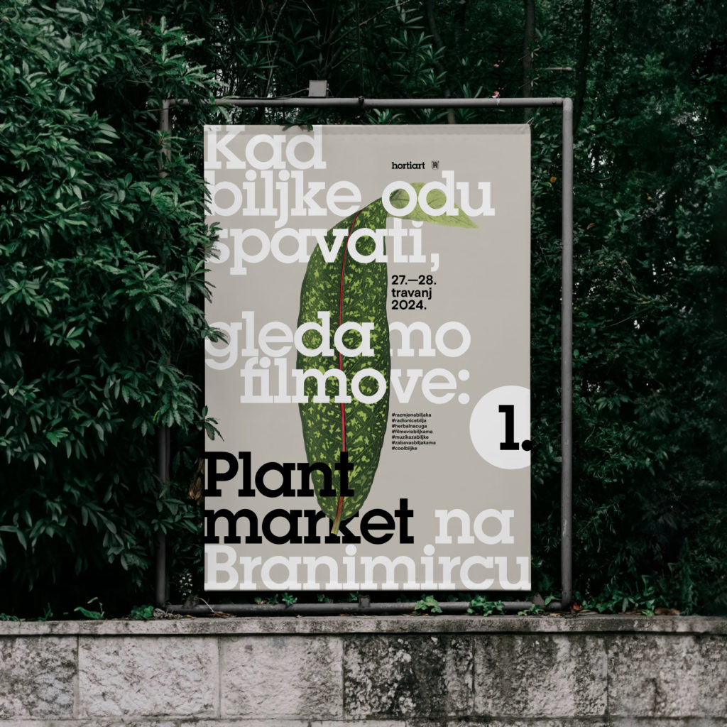 Plant market na Branimircu_plakat