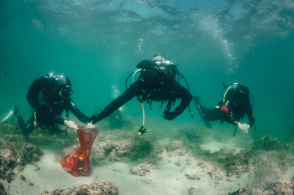 3. Čišćenje podmorja, Kamp Veli Jože