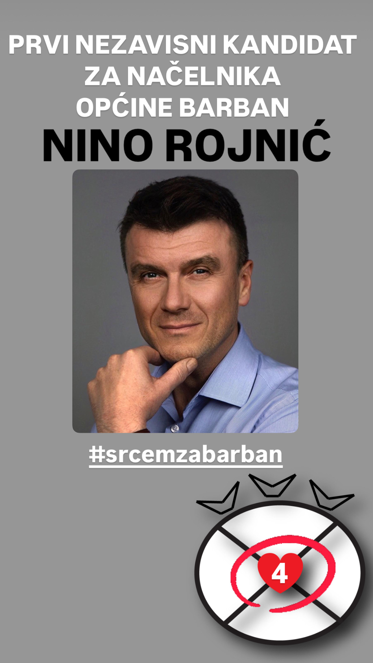 Nezavisni kandidat Nino Rojnić