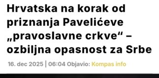 Srpski mediji tvrde da je HPC ustaška crkva, a poglavar je lažno stigmatiziran kao nekada Stepinac!