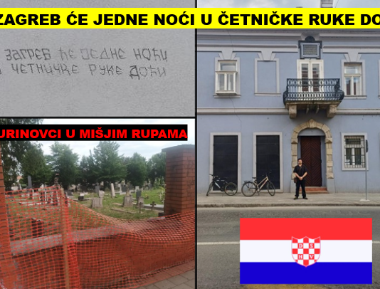 ,,I Zagreb će jedne noći u četničke ruke doći” – PORUKA NA RODNOJ KUĆI BANA JELAČIĆA!