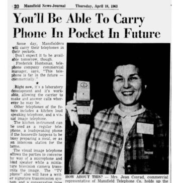 1963. godine novine su predviđale smartphone!